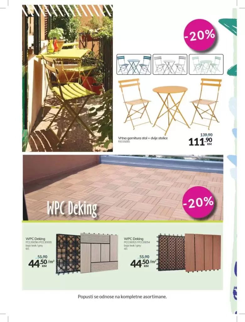 sezonsko snizenje fis. 