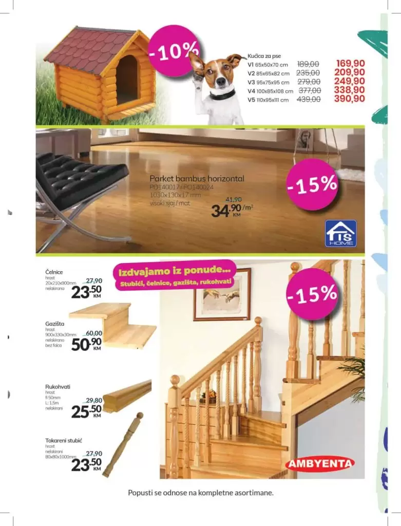 sezonsko snizenje fis. 