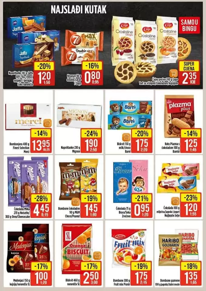 bingo kataloška akcija. bingo katalog. bingo snizenje. bingo popust.