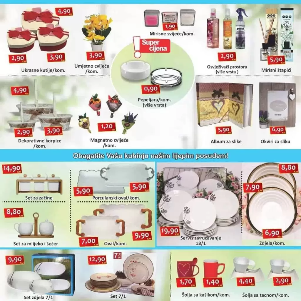 izbor trgovine katalog. akcija. popust.