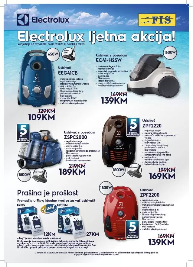 Fis akcijski katalog. snizenje. akcija. popust. snizeno.