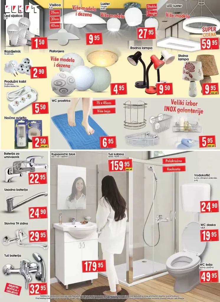 Robot akcijski katalog. snizenje. akcija. popust. snizeno.