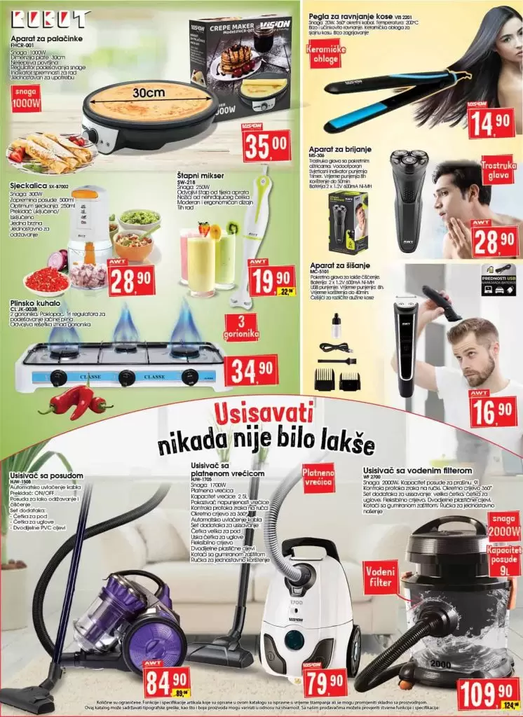 Robot akcijski katalog. snizenje. akcija. popust. snizeno.