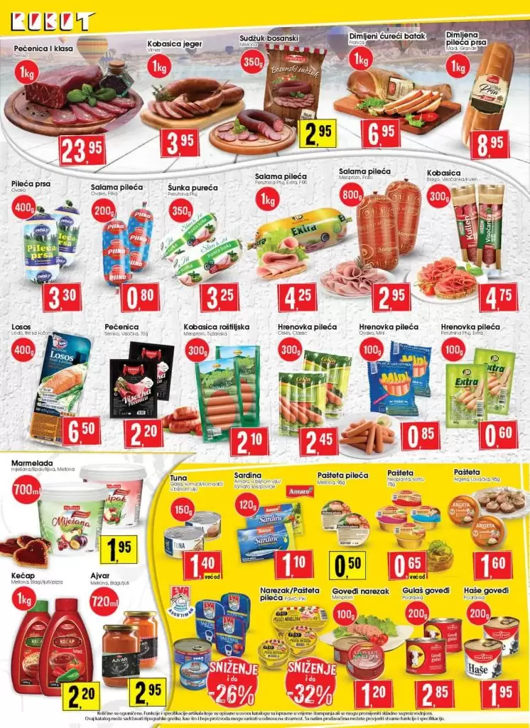 Robot akcijski katalog. snizenje. akcija. popust. snizeno.