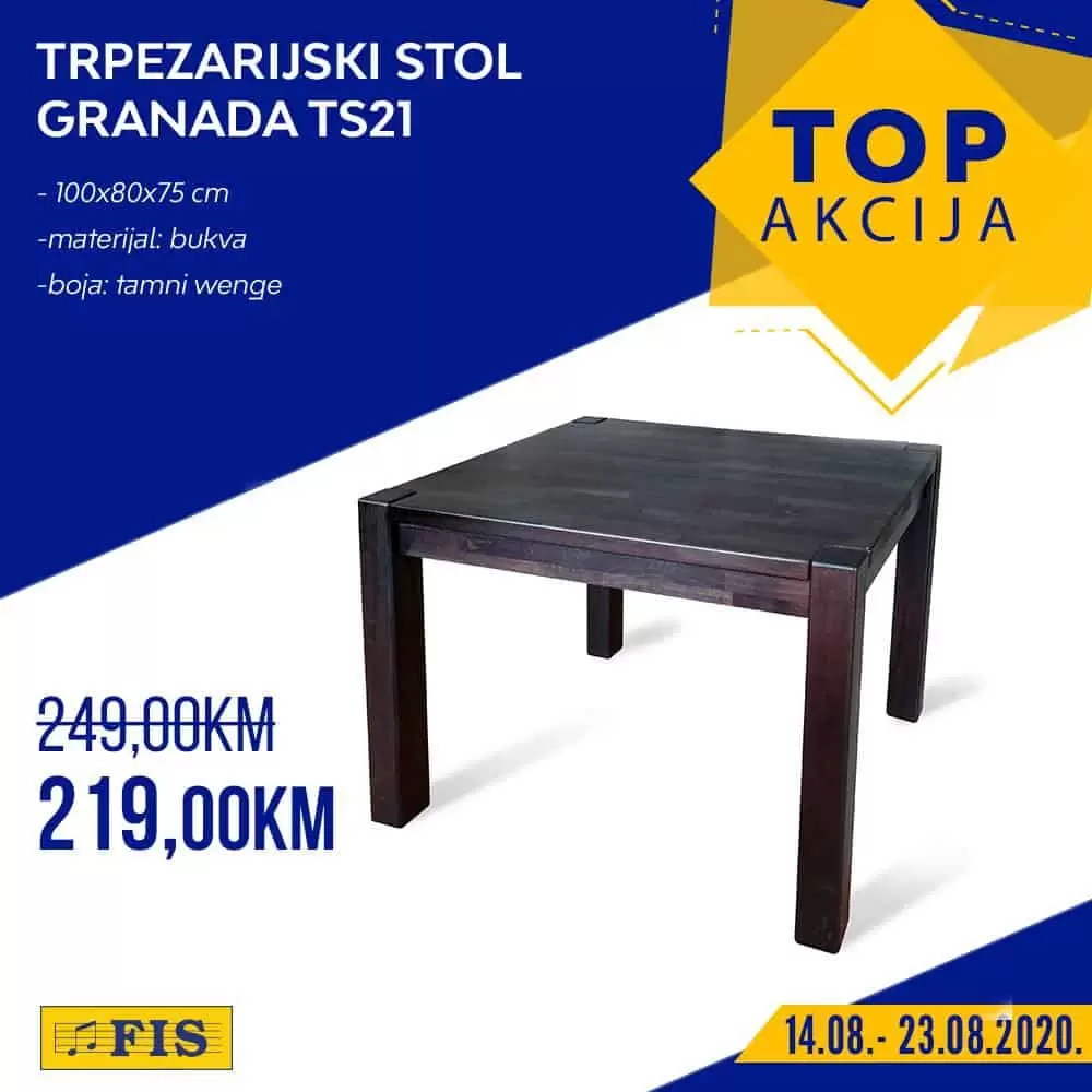 Fis TOP akcija. Fis snizenje.