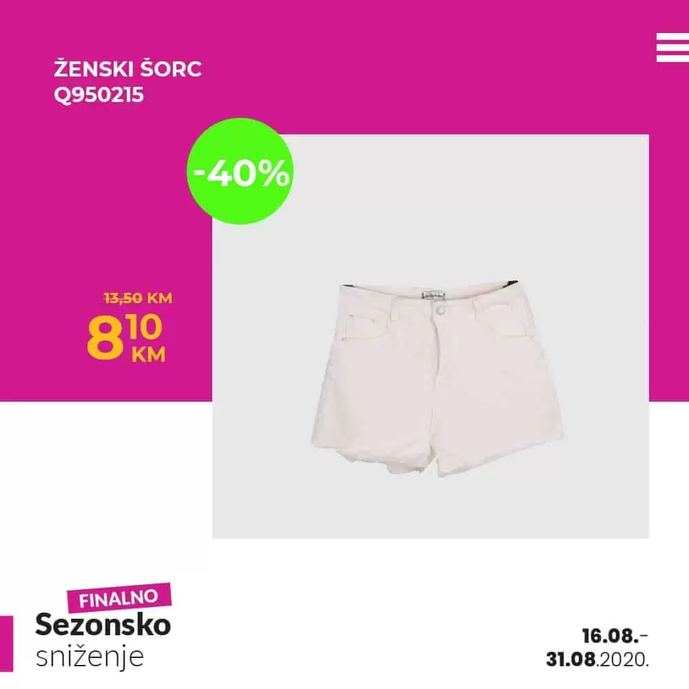 fis sezonsko snizenje. 