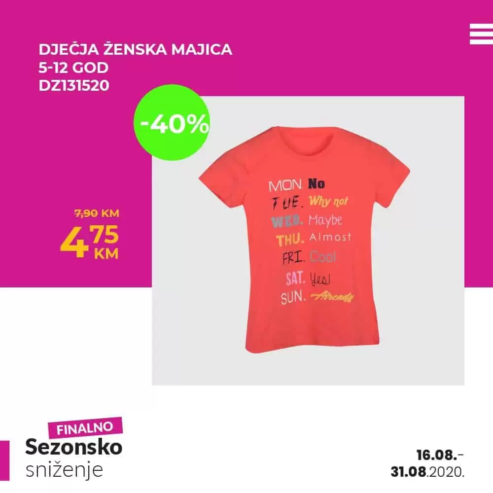 fis sezonsko snizenje. 