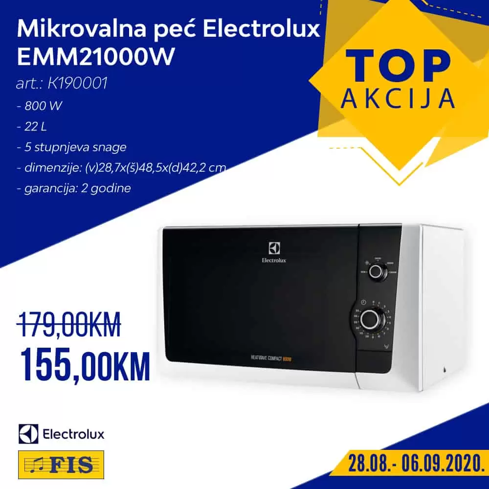 Fis top akcija. fis katalog. snizenje. popust. mikrovalna