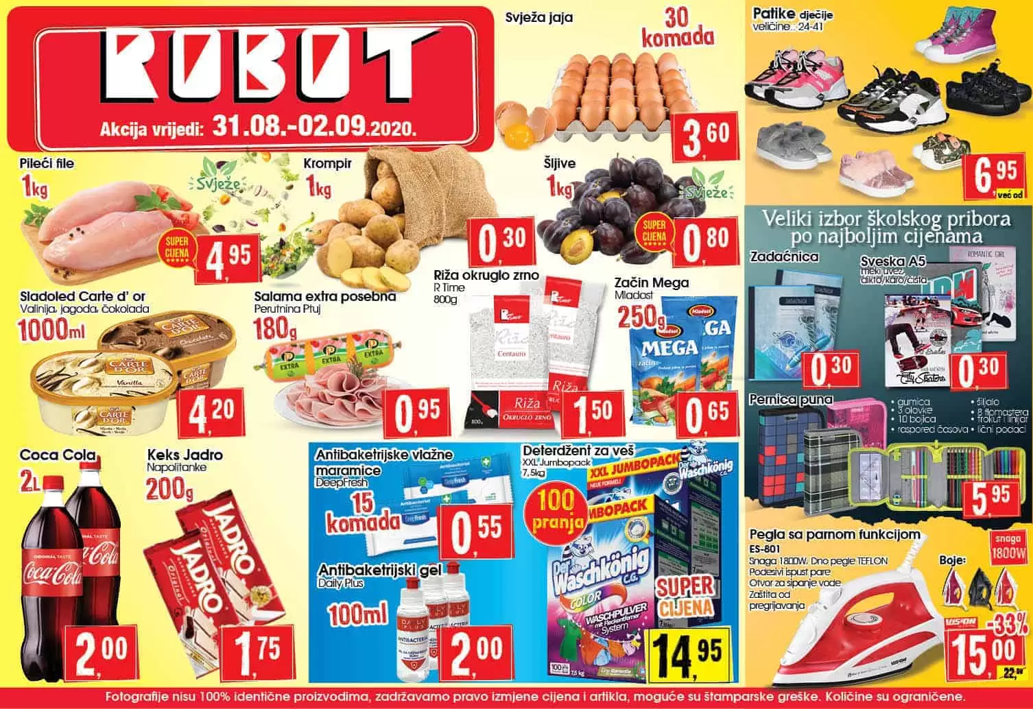 robot akcija za pocetak sedmice. robot super akcija. robot katalog. 