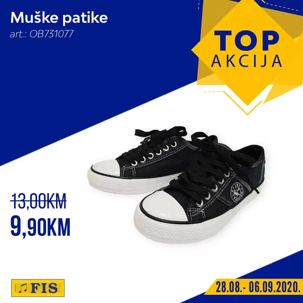 Fis top akcija. fis katalog. snizenje. popust. patike fis