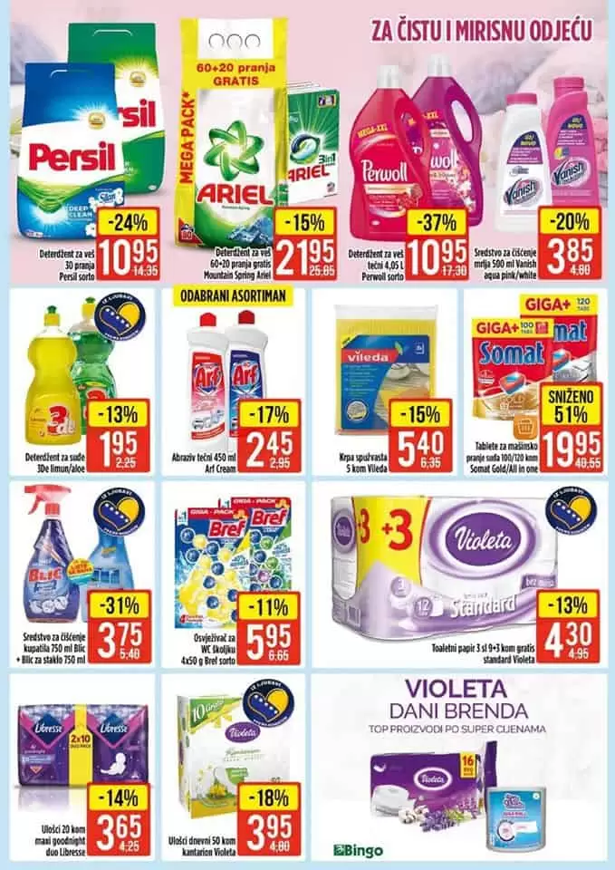 bingo kataloška akcija. bingo katalog. bingo snizenje. bingo popust.