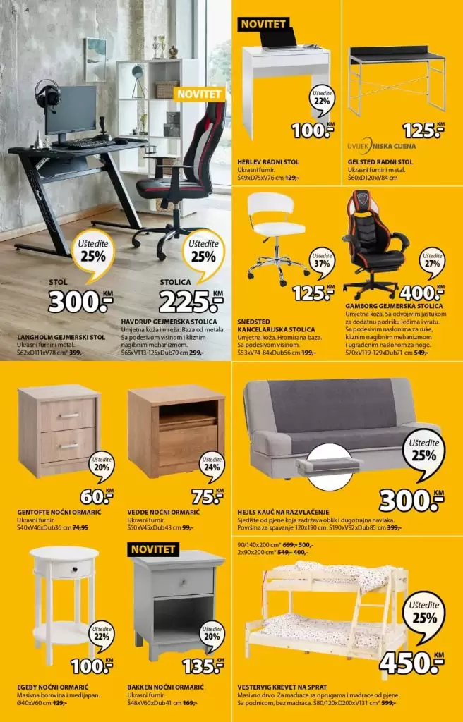 Jysk akcija. Jysk madrac. katalog. popust. snizenje. 