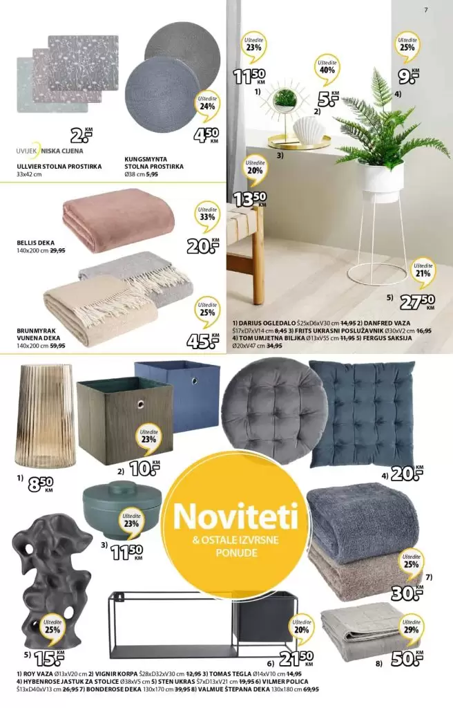 Jysk akcija. Jysk madrac. katalog. popust. snizenje. 