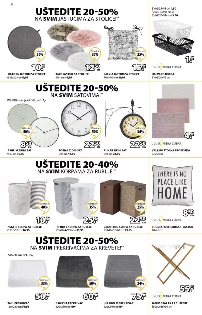 Jysk akcija. Jysk madrac. katalog. popust. snizenje. 