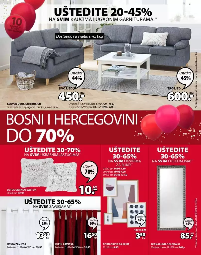 Jysk akcijski katalog. snizenje. akcija. popust. katalog.