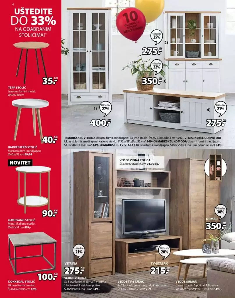 Jysk akcijski katalog. snizenje. akcija. popust. katalog.