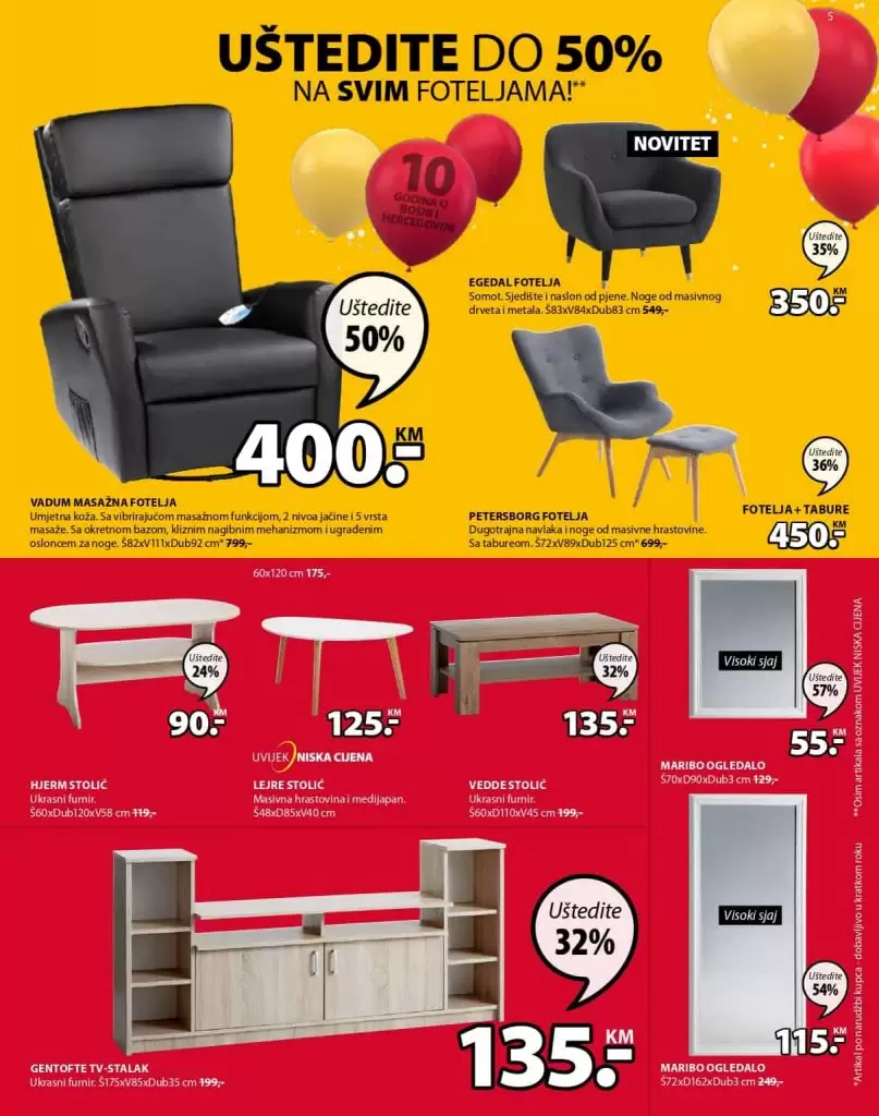 Jysk akcijski katalog. snizenje. akcija. popust. katalog.