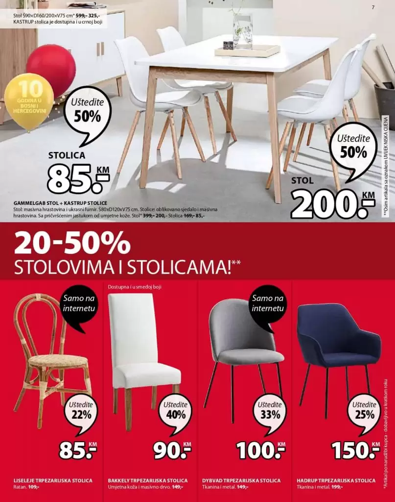 Jysk akcijski katalog. snizenje. akcija. popust. katalog.