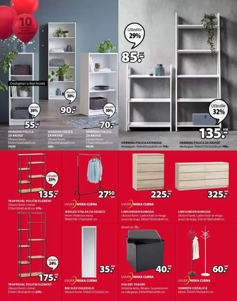 Jysk akcijski katalog. snizenje. akcija. popust. katalog. 