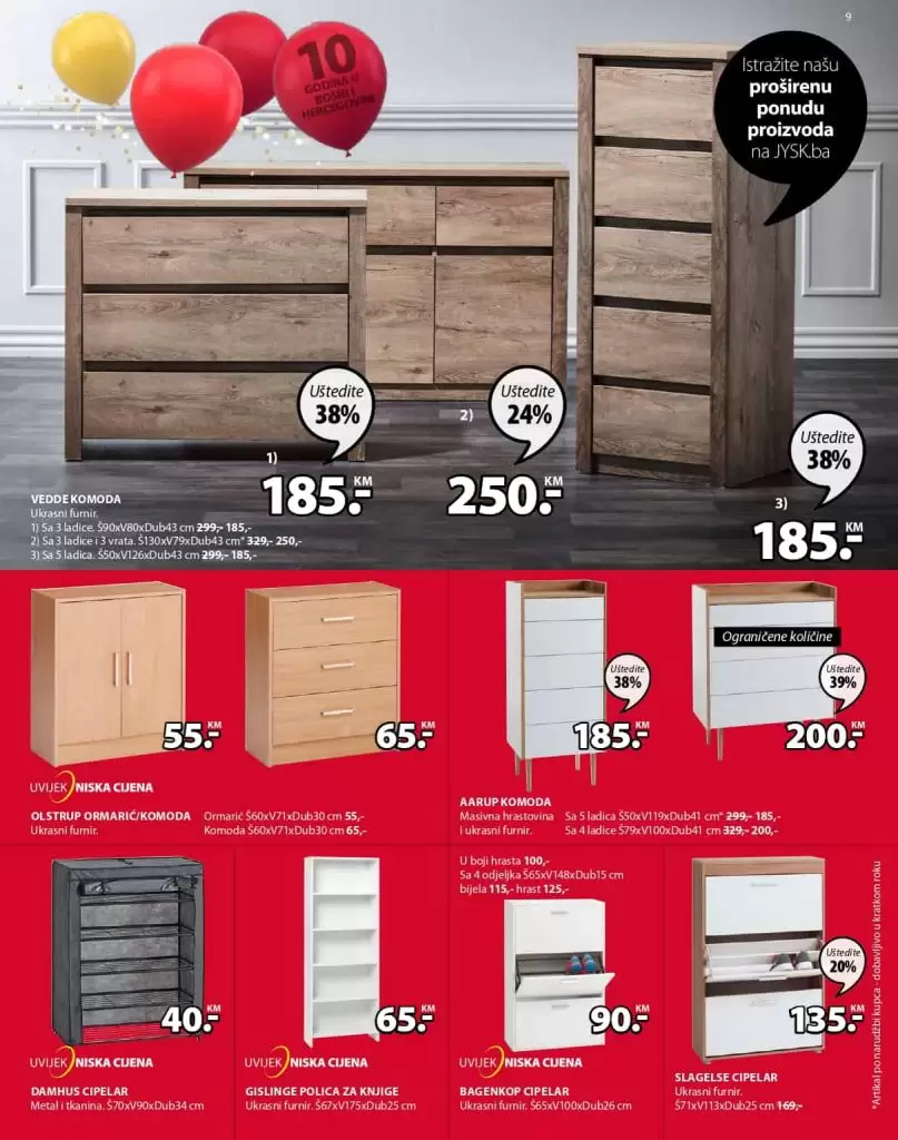 Jysk akcijski katalog. snizenje. akcija. popust. katalog. 