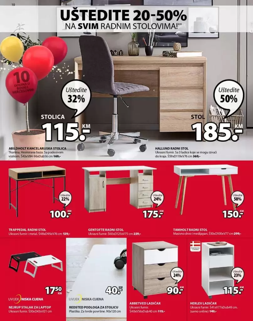 Jysk akcijski katalog. snizenje. akcija. popust. katalog.