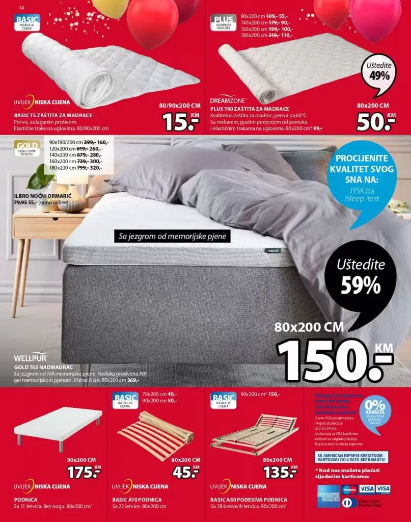 Jysk akcijski katalog. snizenje. akcija. popust. katalog.