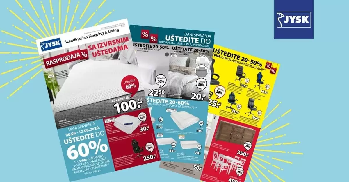 Jysk katalog. jysk namjestaj. jysk rasprodaja.