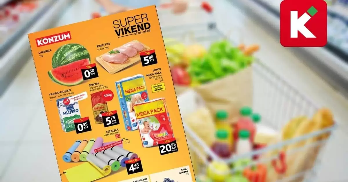 konzum vikend akcija.