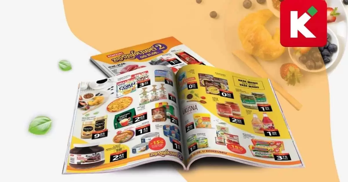 konzum zdravoljupci. konzum akcija. konzum katalog