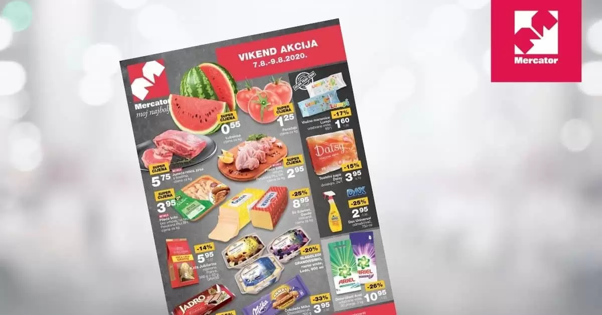 mercator vikend akcija
