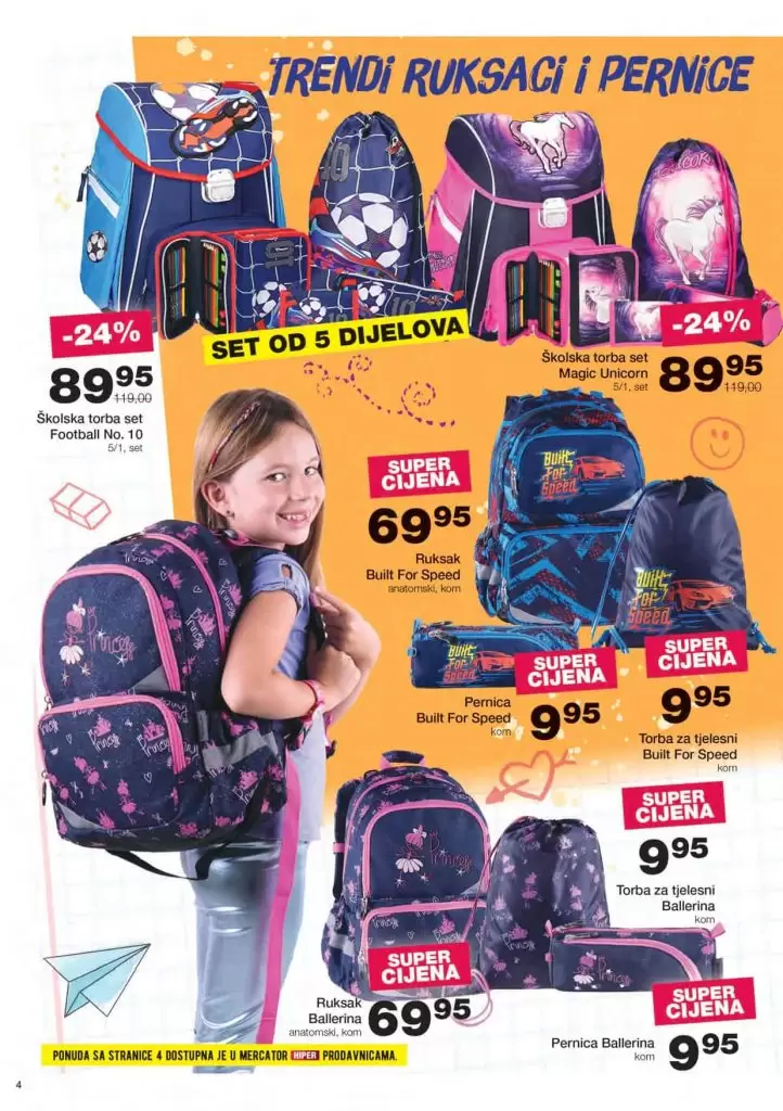 mercator skola. mercator snizenje. mercator akcija, mercator popust. mercator lozionicka.