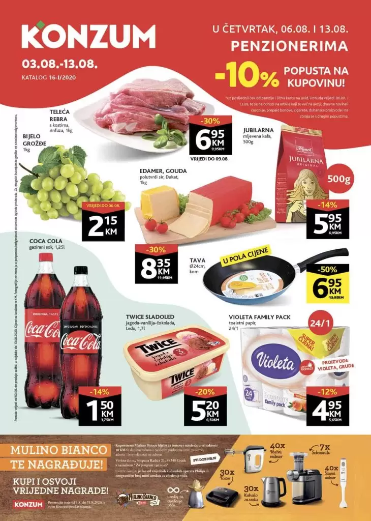 konzum snizenje. konzum akcija. konzum katalog. konzum popust. konzum raspodaja.