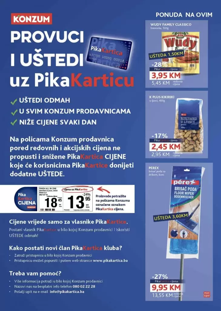 konzum snizenje. konzum akcija. konzum katalog. konzum popust. konzum raspodaja.