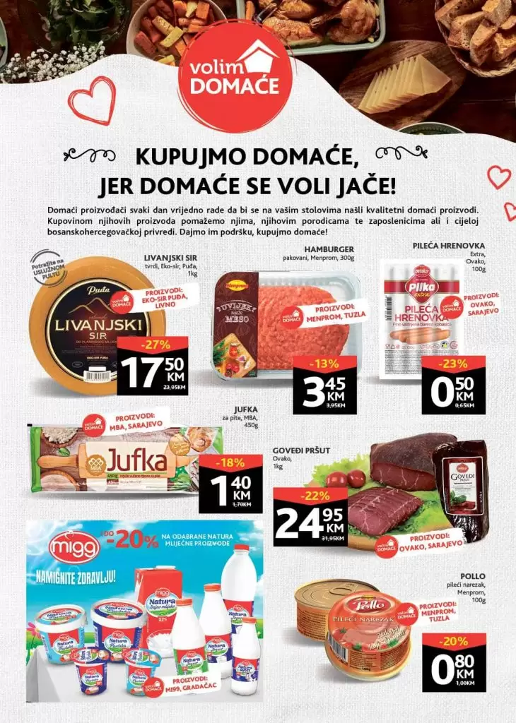 konzum zdravoljupci. konzum akcija. konzum katalog