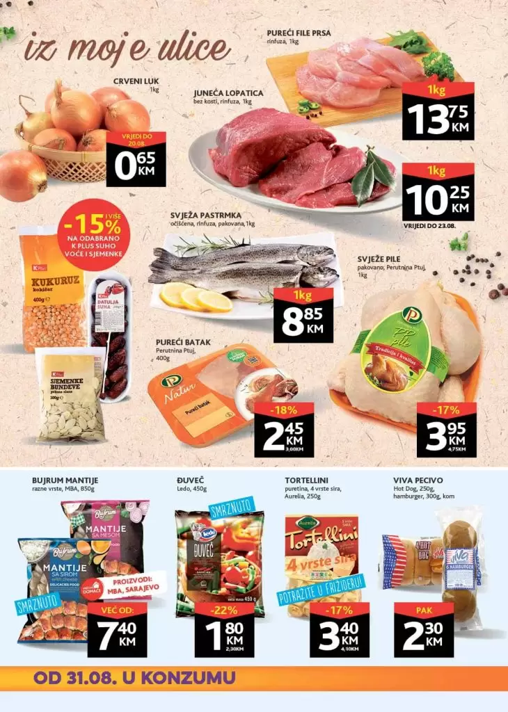 konzum zdravoljupci. konzum akcija. konzum katalog