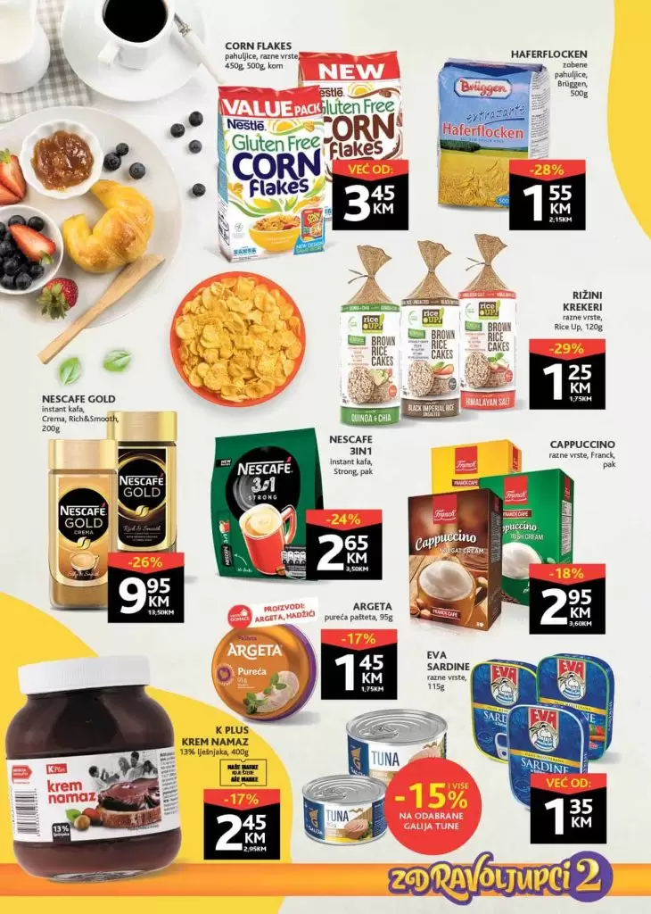 konzum zdravoljupci. konzum akcija. konzum katalog