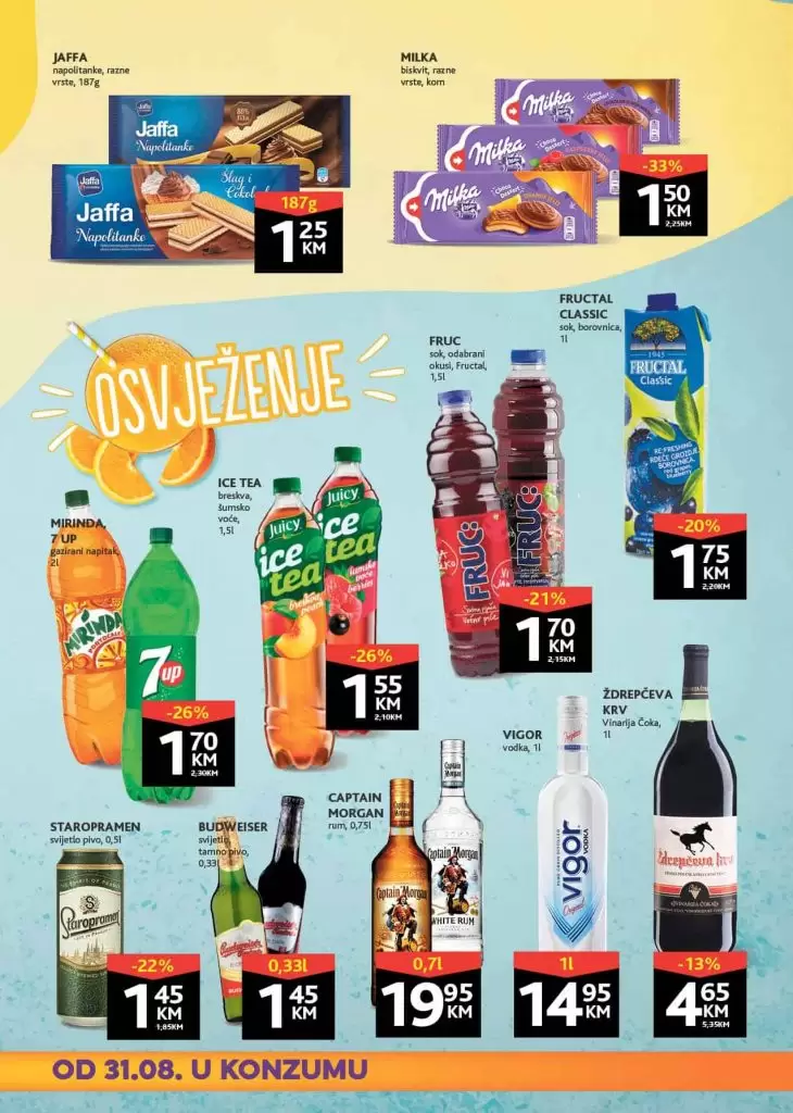 konzum zdravoljupci. konzum akcija. konzum katalog