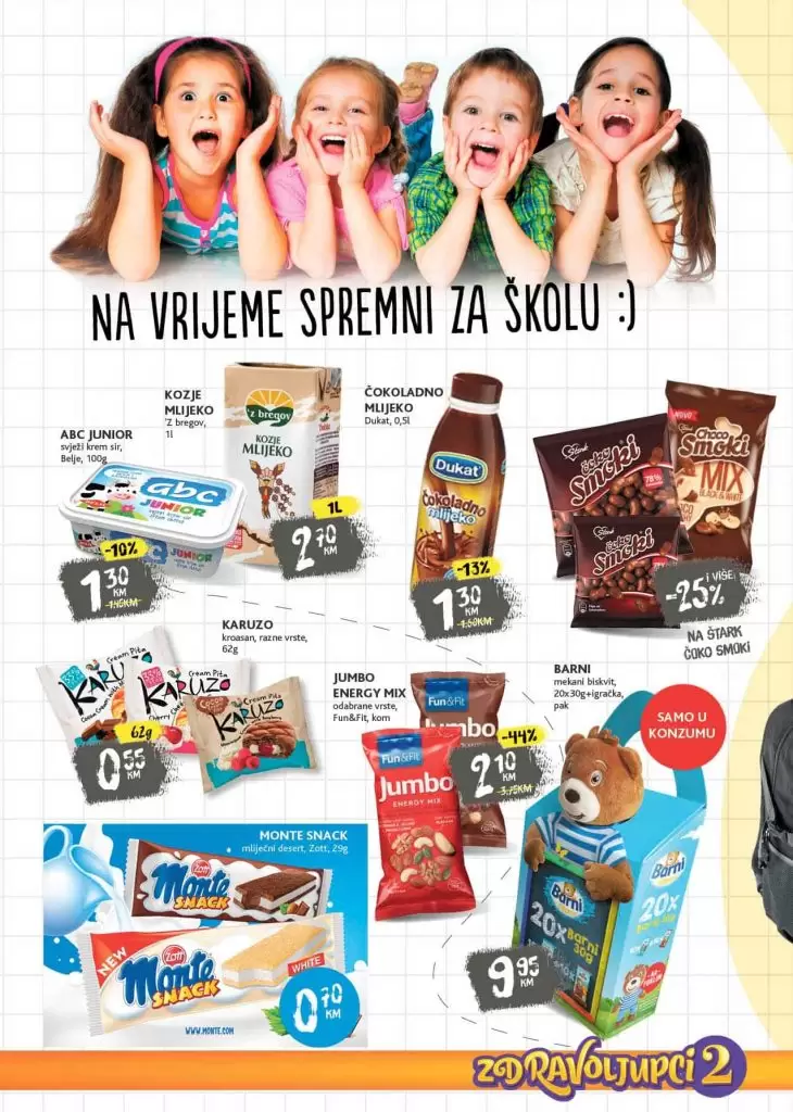 konzum zdravoljupci. konzum akcija. konzum katalog