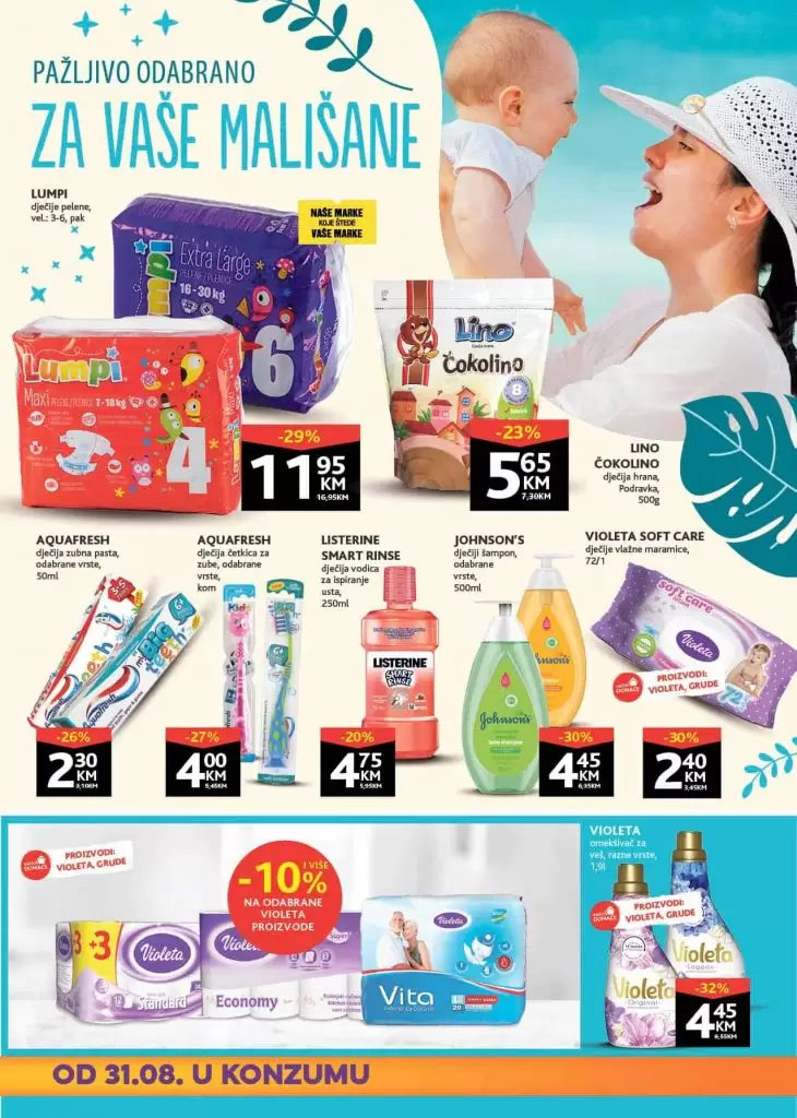 konzum zdravoljupci. konzum akcija. konzum katalog
