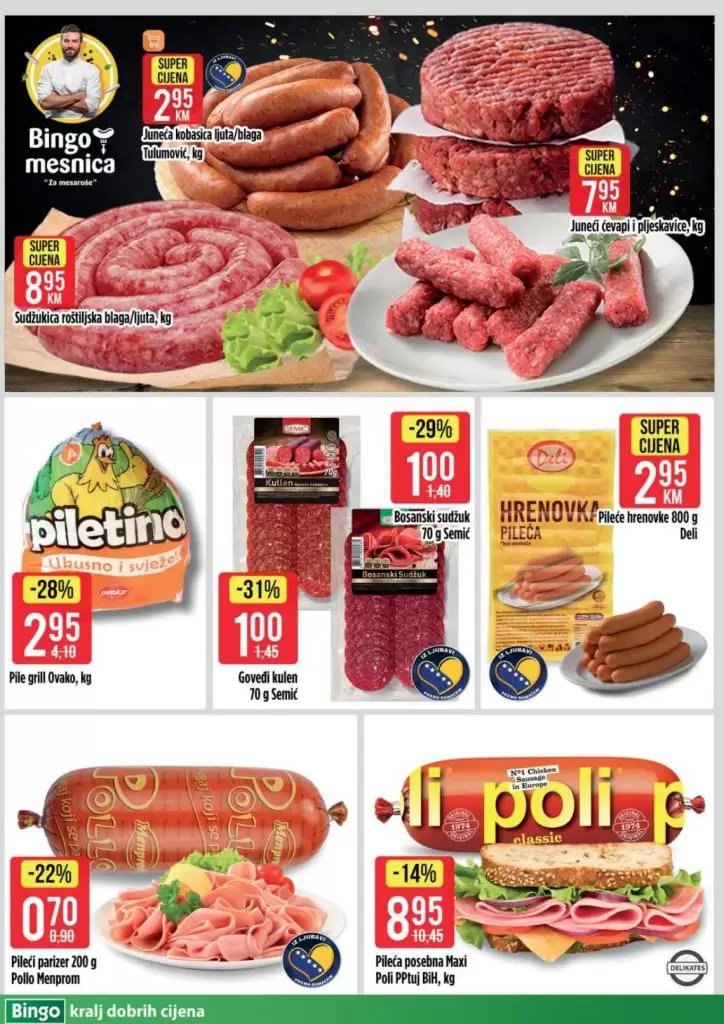 bingo najveci trgovacki lanac u BiH. Bingo katalog. bingo akcija. bingo cijene. bingo raspodaja.
