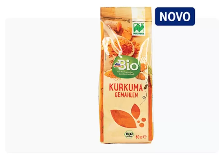 Mljevena kurkuma, dmBIO, 60 ml