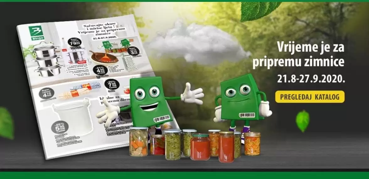 bingo zimnica. bingo snizenje. bingo akcija.