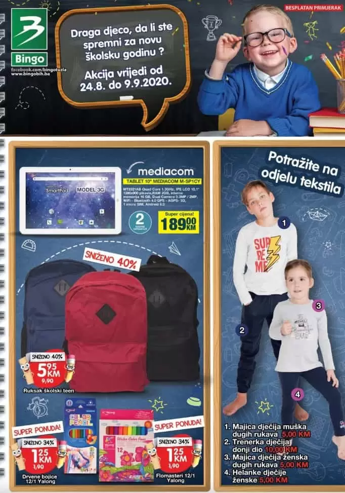 bingo katalog. bingo tuzla.snizenje. akcija. popust. 