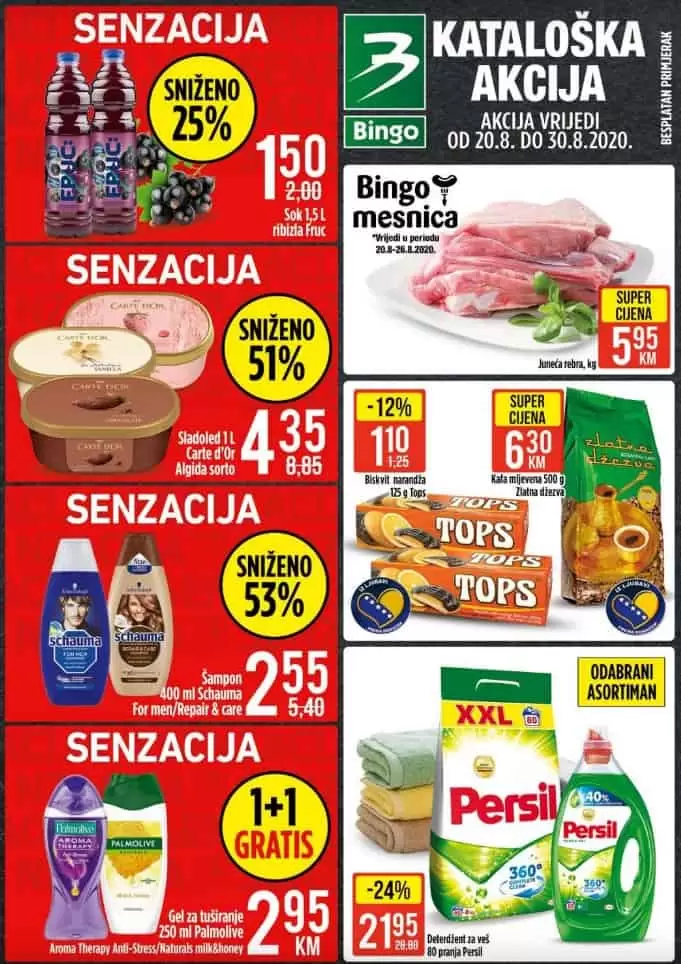 bingo super akcija. bingo katalog. bingo bcc. bingo sarajevo. bingo tuzla. 