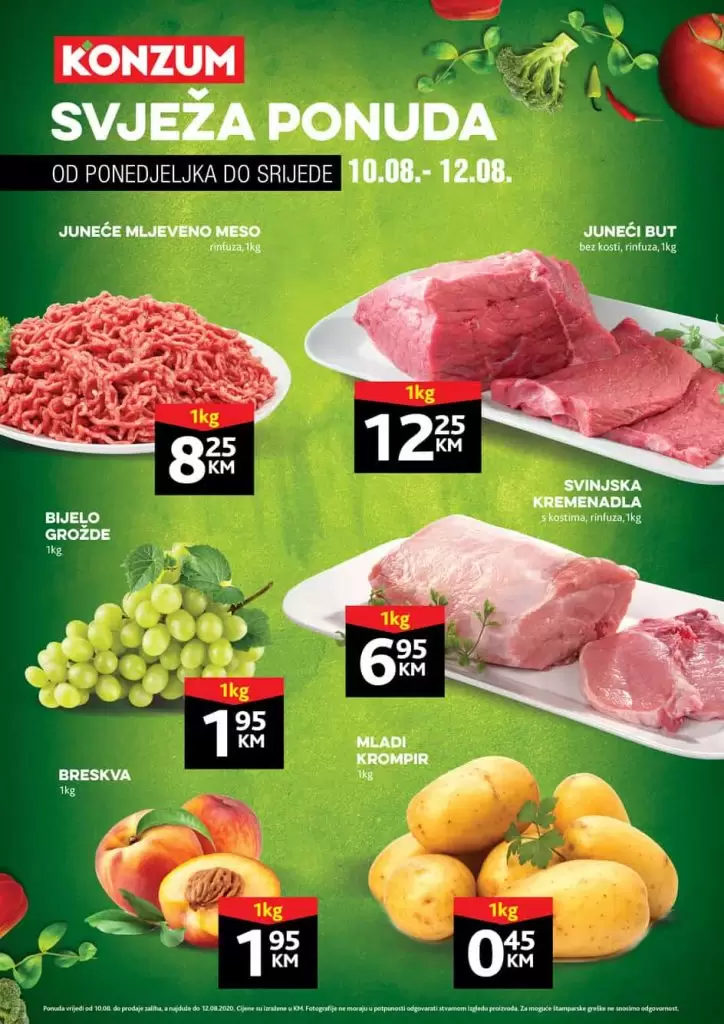 konzum svjeza ponuda