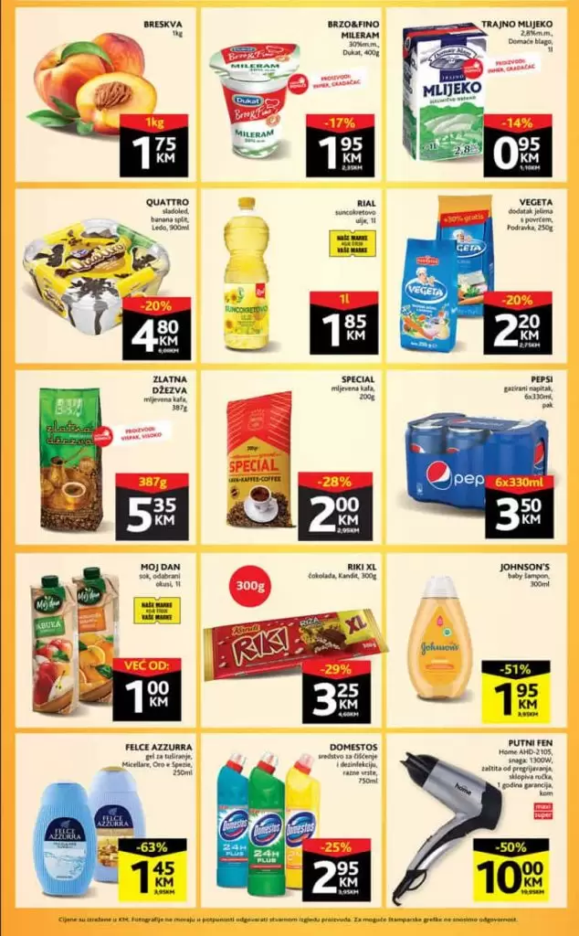 konzum vikend akcija. konzum akcija, konzum snizenje. konzum popust.