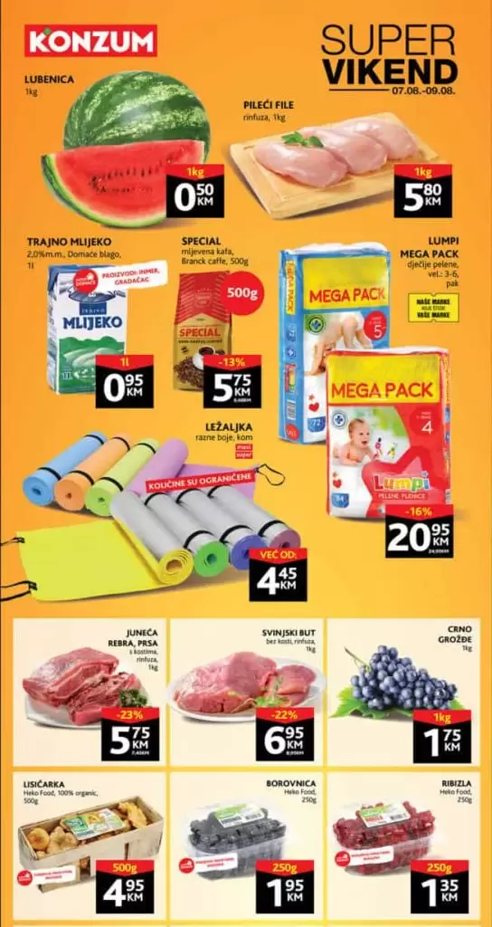 konzum vikend akcija.