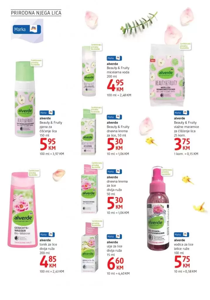 dm snizenje. dm akcijski katalog. popust. akcja. snizeno. dm drogerie markt.