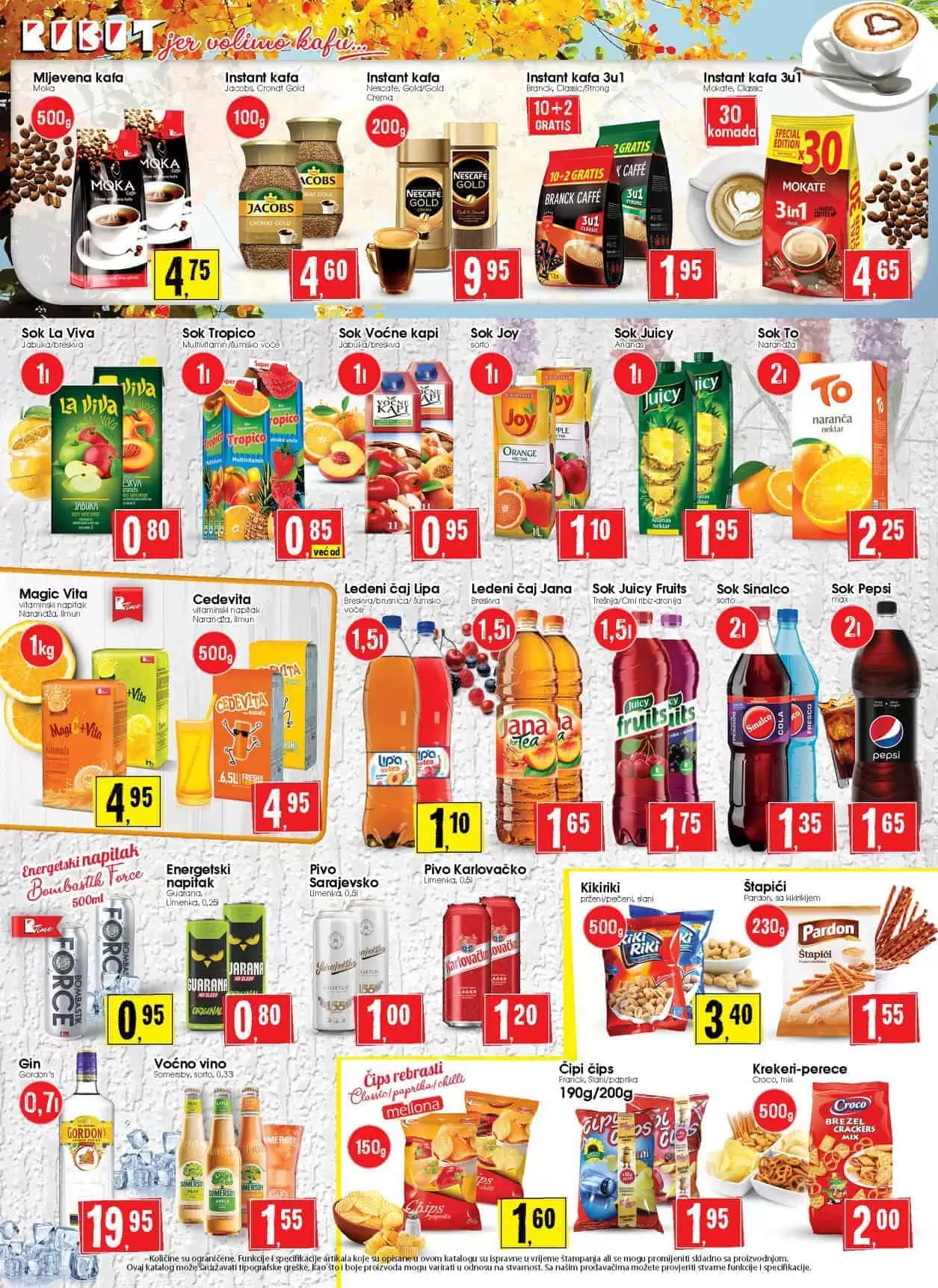 robot akcijski katalog. robot vikend akcija. snizenje. popust. 