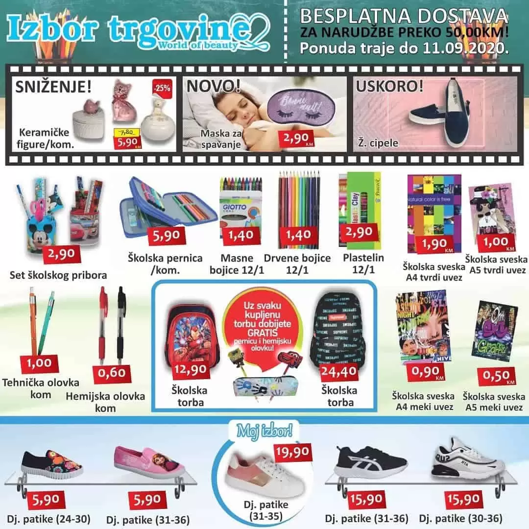 izbor trgovine akcijski katalog. snizenje. akcija. popust.